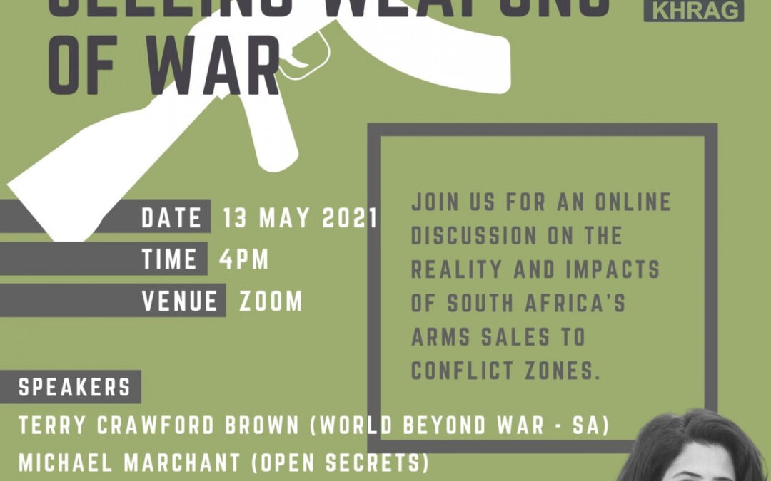 [WEBINAR] Smoking Gun: South Africa Selling Weapons of War