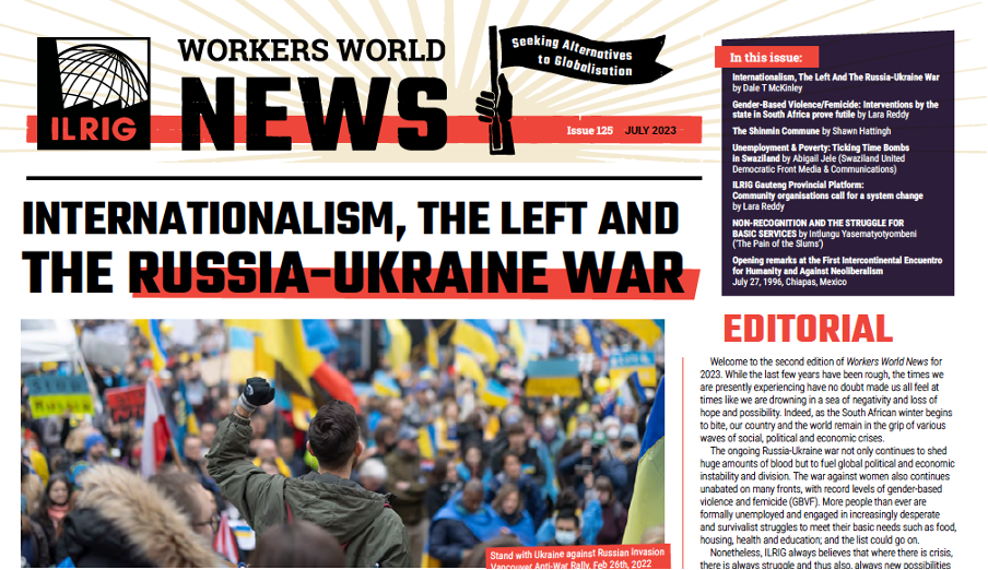 Workers World News Issue 125